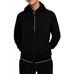 Armani Exchange Black Hoodie
